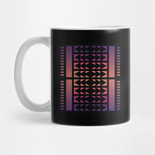 “Dimensional Split” - V.3 Purple/Orange - (Geometric Art) (Dimensions) - Doc Labs Mug